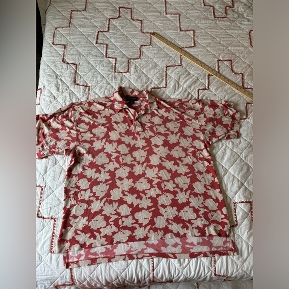 byron nelson Other - byron nelson polo silk shirt‎ Men’s Polo Size XL Coral